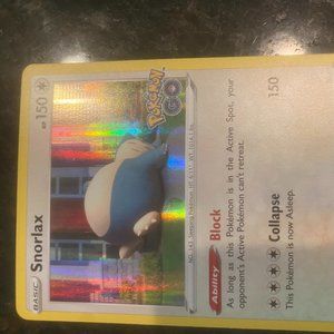 cosmos holo and normal holo snorlax